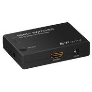 Portta PET0301DU HDMI Switch / Switcher 3 Port 3x1 v1.3 with 1.5 ft Pigtail support 3D 1080p N12