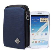 liangdongshop Casual Water Resistant Oxford Waist Pack Phone Sleeve Chest Pouch(Sapphire Blue) N17