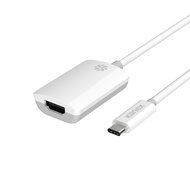 Kanex USB-C to DVI Adapter 8.25 Inches (21 cm)-White N5