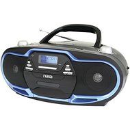 New NAXA NPB-257 BL Portable MP3 &amp; CD Player with AM/FM Radio