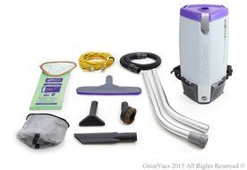 Zoom Supply ProTeam SuperCoach Backpack Vacum, Commercial-Grade Proteam Super Coach Pro 10 Vacum -- Unlike Others... N2