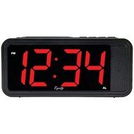 New EQUITY BY LA CROSSE 75907 Quick-Set LED Alarm Clock