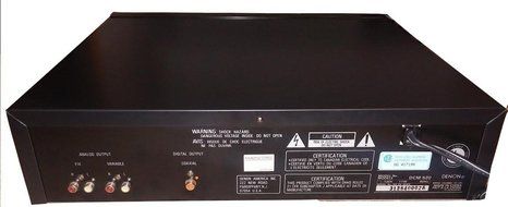 Denon DCM-520 PCM Audio Auto CD 5 Disc Loading System Digital Stereo Receiver N2