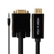 A-tech Ahdvgsy30-bk Is a 10ft Hdmi Male to VGA Male Converter Adapter Video Cable.this Hdmi to Vga Cable Often... N3