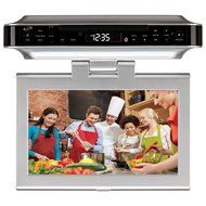 iLive Bluetooth Wireless Under the Cabinet Kitchen DVD/CD Player Radio Speaker System N2