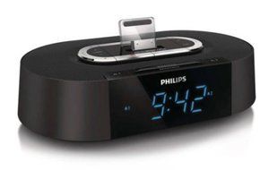 Philips Alarm Clock Radio 30-pin Speaker Dock for iPod/iPhone