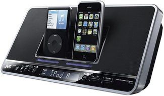 JVC NXPN7 Portable Audio System with Dual iPod Dock (Discontinued by Manufacturer)