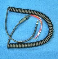 Replacement MIC CORD - 6 wire - 10 Ft Coiled - CB / Ham Radio - Workman MIL10 N2