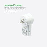 Etekcity Wireless Remote Control Electrical Outlet Switch for Household Appliances, White (Learning Code, 1Rx-... N20