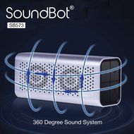 SoundBot SB573 Bluetooth Wireless Speaker for 6hrs Music Streaming &amp; 10hrs Hands-Free Calling w/ Premium Aluminum... N9