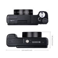 MARVUE Camcorder 24MP Digital Camera FHD 1080P Video Recorder 3" Screen Flash Light Full Frame Beauty Face Photo... N3