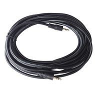 HTTX 3.5mm Stereo Aux Audio Extension Cable Slim Male to Male Type 24K Gold Plated Step Down Design Metal Connectors...