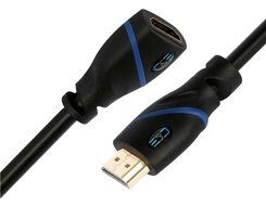 C&amp;E High HDMI Cable 75 Feet with Built-in Signal Booster Supports 3D &amp; Audio Return Channel Full HD, CNE550565 N4