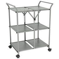 New ATLANTIC 38435995 Folding Cart with Handle (Moon Mist)