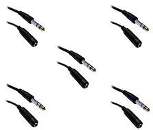 C&amp;E CNE40384 25-Feet 1/4-Inch Stereo Extension Cable, TRS, Balanced, 1/4-Inch Male to 1/4-Inch Female N5