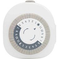 New GE 15152 24-Hour Round, Polarized Mechanical 1-Outlet Timer