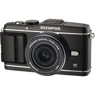 Olympus PEN E-P3 12.3 MP Live MOS Micro Four Thirds Interchangeable Lens Digital Camera with 17mm Lens - Black N3