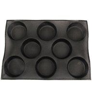 Yilove Non-stick Perforated Silicone Bread Baking Mold,4 loaf Molds N8