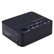YOOYOO Portable Desktop Alarm Clock Bluetooth V2.1 Stereo Speaker Support FM Radio Handsfree AUX In TF Card with... N6