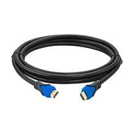 A-tech Series Blue&amp;black - High speed Hdmi Cable 100 Ft with Built-in Signal Booster Metal Black Case,Supports... N35