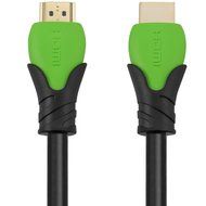 A-tech Series Blue&amp;black - High speed Hdmi Cable 100 Ft with Built-in Signal Booster Metal Black Case,Supports... N37