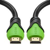 A-tech Series Blue&amp;black - High speed Hdmi Cable 100 Ft with Built-in Signal Booster Metal Black Case,Supports... N38