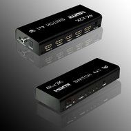 4 port HDMI 4K X 2Kswitcher LinkS 4 in 1 out HDMI Switch 1080P/HDMI 1.4a Supports 3D with IR Wireless Remote and... N10