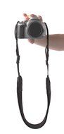 DURAGADGET Black Secure &amp; Compact Neck Strap With Adjustable Length For Canon EOS 7D, Canon EOS 350D, Canon EOS... N3
