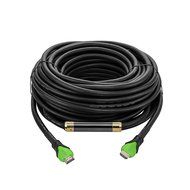 A-tech Series Blue&amp;black - High speed Hdmi Cable 100 Ft with Built-in Signal Booster Metal Black Case,Supports... N45
