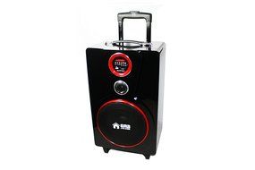EMB PK82 BLACK Color 800W 8" Portable Professional Rechargeable BOOM Box Speaker N6