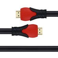 A-tech Series Blue&amp;black - High speed Hdmi Cable 100 Ft with Built-in Signal Booster Metal Black Case,Supports... N47