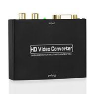 ESYNiC VGA to HDMi Converter Box 1080P VGA to HDMi HD HDTV Video Converter Adapter with RCA Phono Stereo Audio... N3