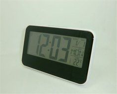 Surborder Shop Digital Alarm Clock Battery Operated with Large Display, Snooze - Travel Alarm Clock and Home Alarm... N21