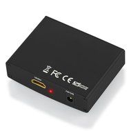 ESYNiC VGA to HDMi Converter Box 1080P VGA to HDMi HD HDTV Video Converter Adapter with RCA Phono Stereo Audio... N5