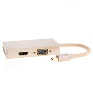 Mini DP to HDMI VGA Adapter, 2-in-1 (Two-In-One) Mini DisplayPort (Thunderbolt compatible) to HDMI/VGA converter... N38