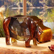 Deco Breeze Hippo Figurine Fan