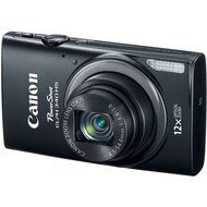 Canon PowerShot ELPH 340 HS 4 x Digital,12xZoom Optical Zoom 16MP Digital Camera (Black) (Certified Refurbished) N3
