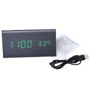 DZT1968&reg; Sounds Control LED Electronic Desktop Digital Alarm Clock With Temperature N9