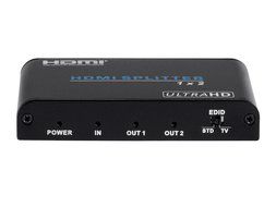 Monoprice Blackbird 4K Pro 1x2 HDMI Splitter with HDCP 2.2 Support N4