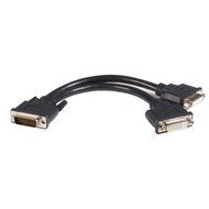 StarTech.com 8-Inch LFH 59 Male to Dual Female DVI I DMS 59 Cable (DMSDVIDVI1) N2