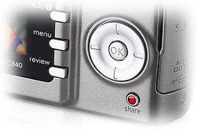 Kodak Easyshare C340 5 MP Digital Camera with 3xOptical Zoom (OLD MODEL) N3