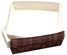 Hanamal Family Baking Paper Pans 12 x 8.5 x 2 Inches (Pack of 12)
