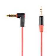 Conwork Pack of 2 - 3.5mm Stereo Auxiliary Audio Cable Male to Male For iPhone, iPad or Smartphones 90 Degree... N5