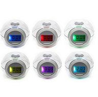 Colorful Lights Music Alarm Clock Natural Sound Alarm Clock Creative Lazy Snooze Mode Music Alarm Clock N6