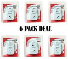 6 pcs Voltage Protector Brownout Surge Refrigerator 1800 Watts Appliance