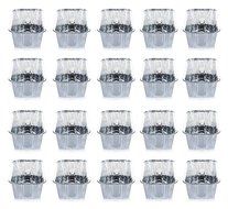 DOBI Loaf Pans - Disposable Aluminum Foil 2Lb Bread Pans, Standard Size - 8.5 X 4.5 X 2.5 Inches, Pack of 30.... N12
