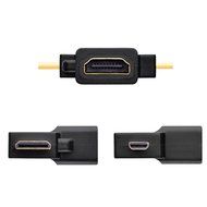 Boytond mini Golden Plated Hdmi Cable Adapters Changer Adapter Converter Mini Hdmi Micor Hdmi or male fmale for... N29