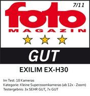 Casio Exilim Ex-h30bk Digital Camera Black N3