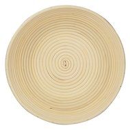 DOYOLLA 1pcs 8.5" Round Banneton Brotform Bread Dough Proofing Rising Rattan Basket &amp; Liner N8