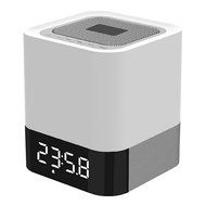 FANGDA All-in-1 Portable Wireless Bluetooth Speaker With Touch LED Lamp (Dimmable 3 Brightness) TF Card ,MP3 Player... N2
